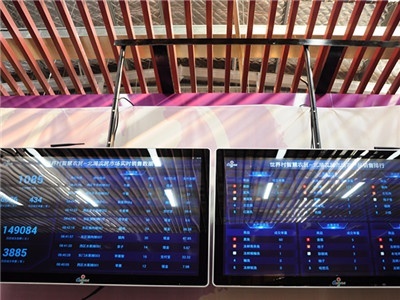 智慧農貿新標桿 省內首家數字化市場，實時數據引領銷售新體驗